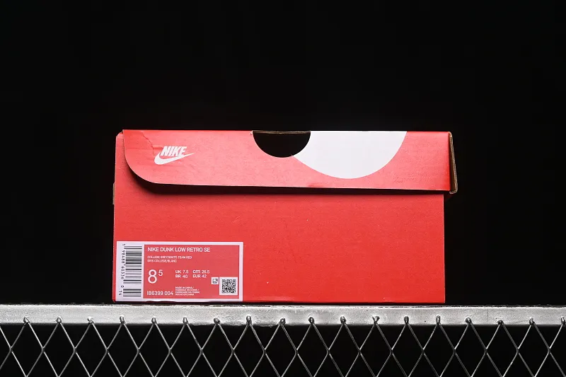 All categories Nk SB Dunk Series Nk SB Dunk Low High-end customized low-top sneakers Nike SB Dunk Low white and red low-top casual sneakers IB6399-004